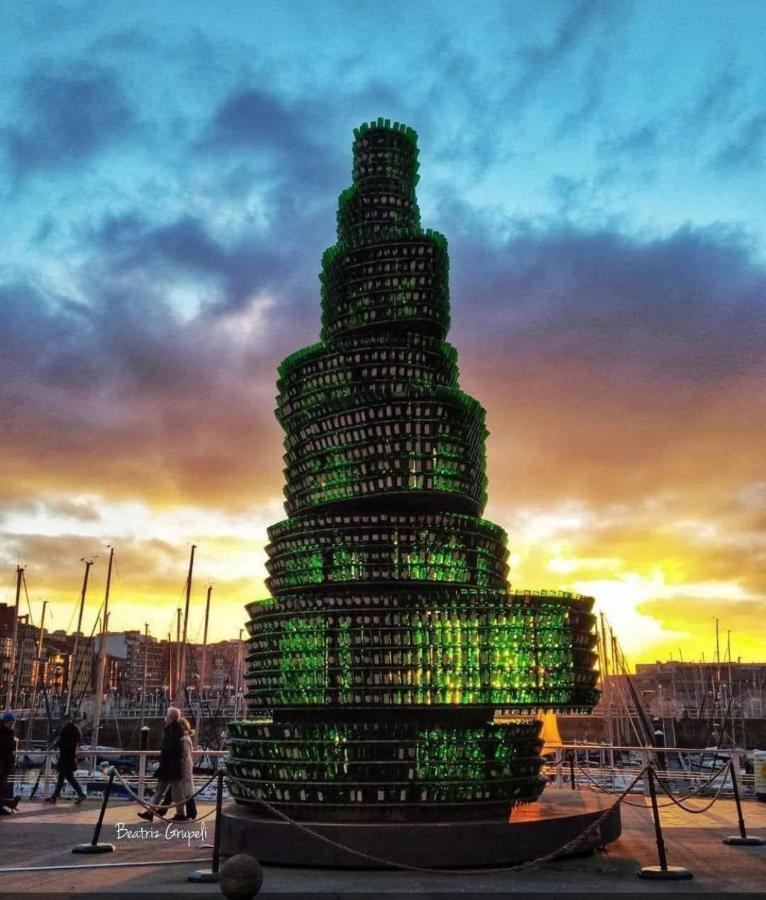 Alojamientos Muelle De Gijon Bagian luar foto
